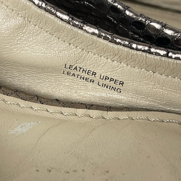 Preloved $275 Vera Wang Lavender Lyza Slingback Peep Toe Flats Size 5.5 - Picture 5 of 14